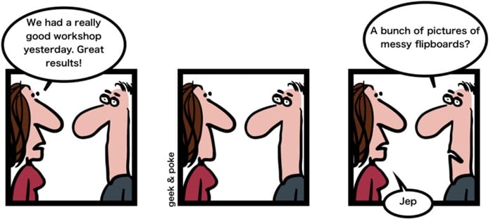 Humor - Cartoon: Agile Workshop Outcome